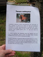 Tarare nettoyeur (30eme fete des moissons de Saint-Jean-de-Touslas) (txt)